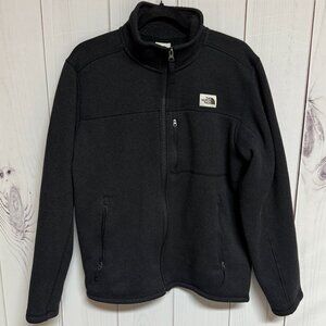 The North Face Men’s Gordon Lyons Full Zip Fleece Jacket Medium Black Heather